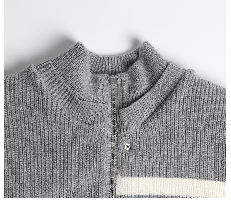 Unisex double-sided fake two-piece jacket