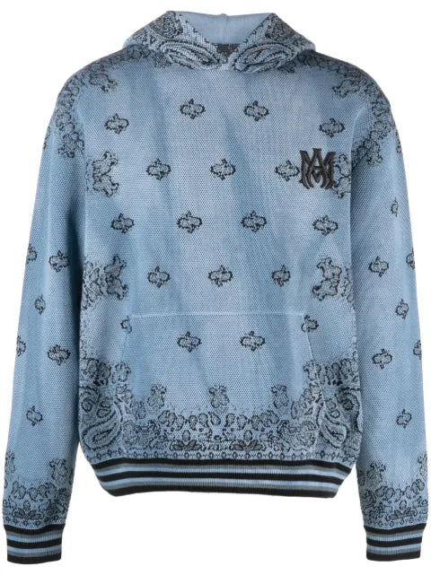 AMIRI Bandana basketball hoodie