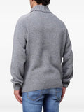 Sebago ribbed shawl-collar sweater