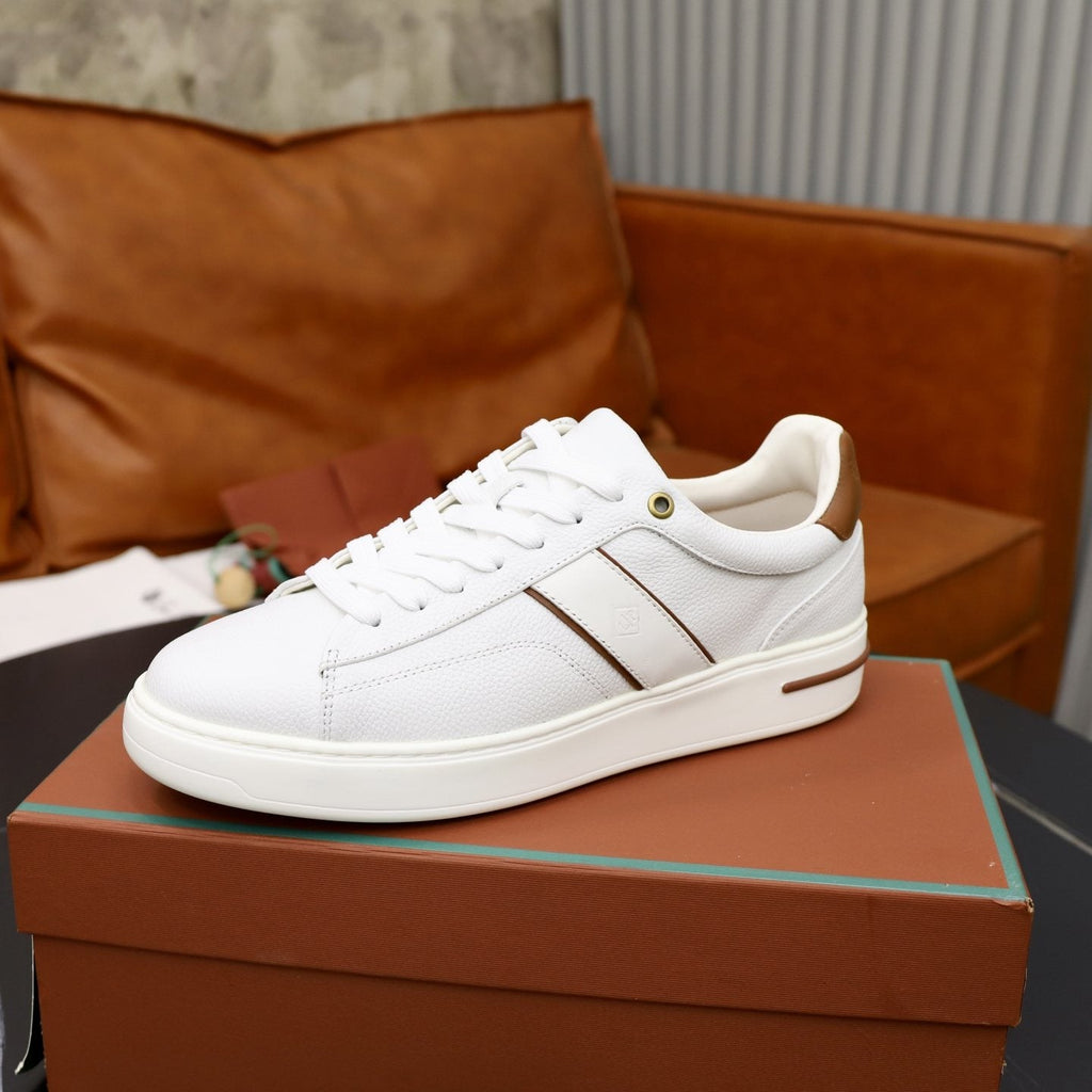 Loro Piana Week End Walk Lace-Up Sneakers